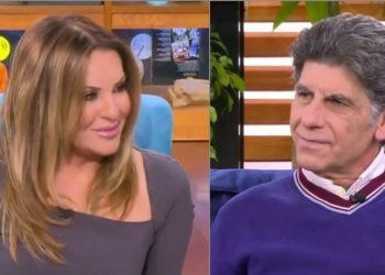 Ο Μπέζος και η Γερμανού που «τόλμησε» να κάνει χιούμορ μαζί του (video)