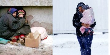 «Κρυώνω μαμά κάνε κάτι»: Χιόνιζε και κοιμόμουν με την κόρη μου στον δρόμο ώσπου μας πήρε σπίτι του ένας άγνωστος