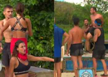 Survivor: Πήγαν να πλακωθούν Πιλίδης και Κατσαούνης – Τους χώρισαν οι συμπαίκτες τους