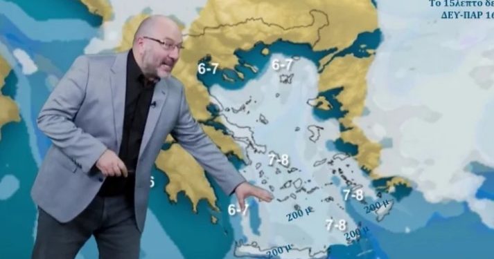 Χιόνι Παντού-Έκπληξη Αρναούτογλου: «Πολλά χρόνια είχα να δω τέτοια εξέλιξη»