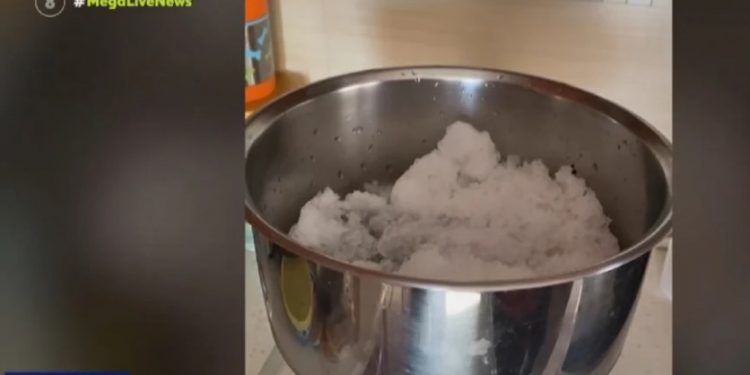 «Λιώνω χιόνι για να δώσω νερό στο παιδί μου»-Καταγγελία σοκ από μητέρα τριών παιδιών[video]