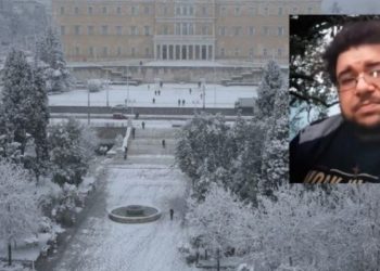 Λαρισαίος «έριξε» το facebook με το σπαρταριστό του βίντεο στο οποίο εξηγεί στους Αθηναίους πως μετράμε το ύψος του χιονιού
