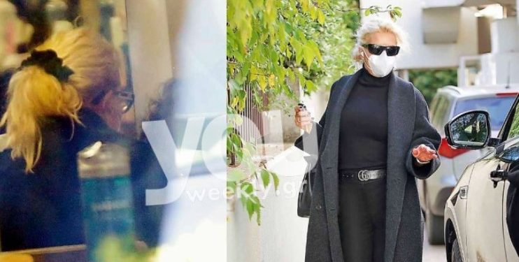 Alldaynews.gr Ελένη Μενεγάκη: Μαυροφορεμένη στην Κηφισιά-Πού πήγε και με ποιον συναντήθηκε