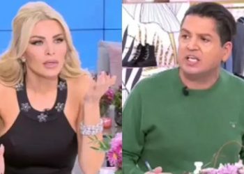 Γιάννης Πουλόπουλος σε Κατερίνα Καινούργιου: «Αποχωρώ από τη συζήτηση αυτή, πραγματικά με προσβάλει»