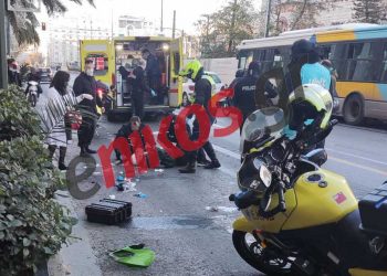 Σοβαρό τροχαίο στο κέντρο της Αθήνας – Δύο τραυματίες (ΦΩΤΟ)