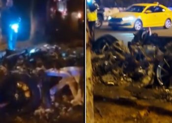 Πριν Λίγο: Θανατηφόρο τροχαίο με εμπλοκή πολυτελέστατου αυτοκινήτου[Σοκαριστικές Εικόνες]