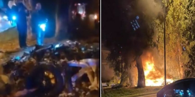 Τραγική Ειρωνεία: Μόλις είχε αγοράσει την Ferrari o 45χρονος αδερφός της βουλευτού Κ. Μονογυιού[Σκληρές Εικόνες]