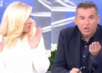 Φαίη Σκορδά και Γιώργος Λιάγκας σε απίστευτο καβγά: «Το πρόβλημά σου είμαι πάλι εγώ;»