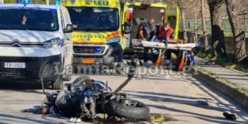 Λαμία: Στη ΜΕΘ το ένα παιδί από το τροχαίο στη Λ. Καλυβίων[Σοκαριστικές Εικόνες]