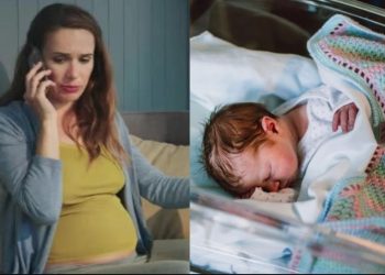 «Κρατάω το κεφάλάκι του μωρού μας τώρα»: Μητέρα γέννησε ενώ μιλούσε στο τηλέφωνο με τον σύζυγό της