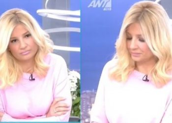 Σε άσχημη κατάσταση η Φαίη Σκορδά-Θλίψη στο πλατό του Πρωινού