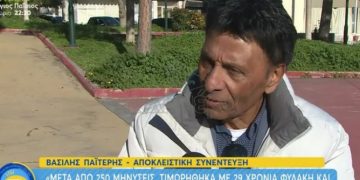 Παϊτέρης: Μετά από 250 μηνύσεις, τιμωρήθηκα με 29 χρόνια φυλακή και 650.000 πρόστιμο