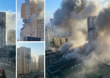 Εισβολή στην Ουκρανία: Δραματικές ώρες στο Κίεβο-Οι Ρώσοι χτύπησαν πολυκατοικία