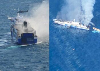 Ξεγέλασε το θάνατο 2η φορά-Επιβάτης του φλεγόμενου πλοίου στην Κέρκυρα ήταν και στο Norman Atlantic