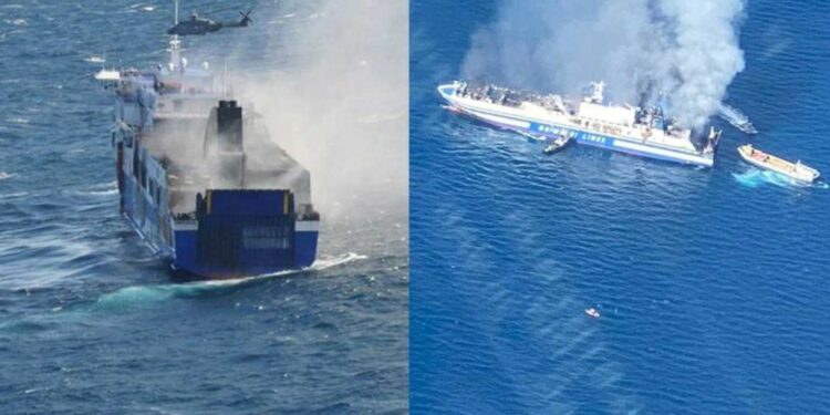 Alldaynews.gr Ξεγέλασε το θάνατο 2η φορά-Επιβάτης του φλεγόμενου πλοίου στην Κέρκυρα ήταν και στο Norman Atlantic