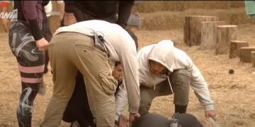 Η Φάρμα: Σοκαριστικός τραυματισμός για την Αγγελική Ηλιάδη[video]