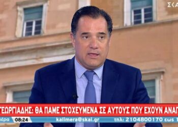 Γεωργιάδης για ακρίβεια: Στοχευμένα μέτρα για όσους έχουν πραγματική ανάγκη