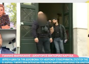 Δολοφονία Γιάννη Μακρή: Δολοφονήθηκε πριν μία εβδομάδα ο βασικός μάρτυρας κατηγορίας