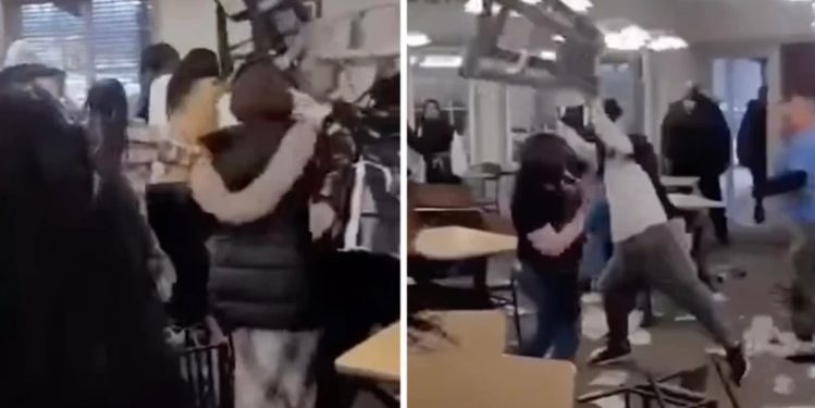 Alldaynews.gr Απίστευτο ξύλο σε μπουφέ όταν οι θαμώνες κατάλαβαν ότι τελείωσαν οι μπριζόλες