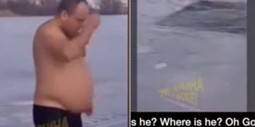 Νέα Tραγωδία με βουτιά σε παγωμένη λίμνη-Η γυναίκα του τραβούσε video και τον παρακαλούσε…