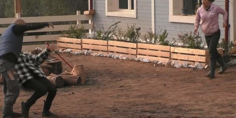 Alldaynews.gr Η Φάρμα: Το έριξαν …έξω με χορούς – Η επική τούμπα (video)