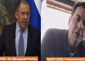 Πόλεμος στην Ουκρανία: «Σκοτωμός» του Σεργκέι Λαβρόφ με δημοσιογράφο του CNN