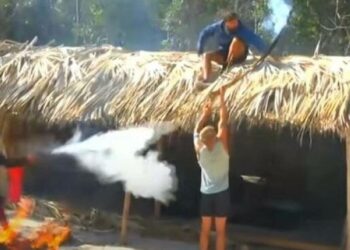 Survivor: Παραλίγο να κάψουν το νησί οι Τούρκοι (video)