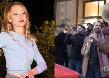 Συγκινητικές στιγμές στην πλατεία Αμερικής: Έκαναν καντάδα σε ηθοποιό μετά από το στάδιο θεραπείας στο νοσοκομείο