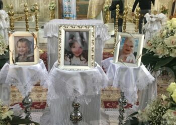 Θρίλερ στην Πάτρα: Υπό αστυνομική επιτήρηση το μνημόσυνο των τριών παιδιών[video]