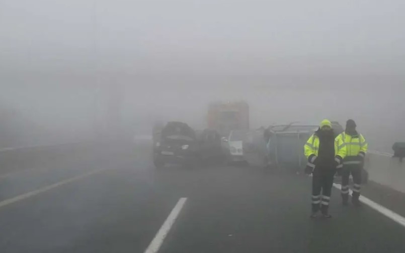 ΕΚΤΑΚΤΟ! Καραμπόλα με πάνω απο 50 οχήματα στην Εγνατία-Υπάρχουν τραυματίες και εγκλωβισμένοι