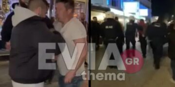 Alldaynews.gr Άφησαν το φαγητό στη μέση μέσα στο εστιατόριο και πλακώθηκαν στο ξύλο στην παραλία