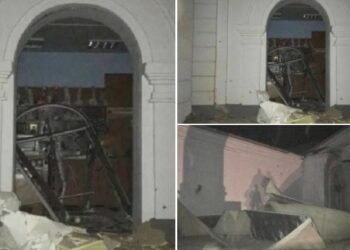 Ουκρανία: Ρώσοι βομβάρδισαν το Μοναστήρι της Κοιμήσεως της Θεοτόκου του Σβιατογίρσκ