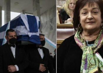 Βαθιά Θλίψη στην κηδεία της Μαριέττα Γιαννάκου-Τον επικήδειο λόγο θα εκφωνήσει ο Κυριάκος Μητσοτάκης[video]