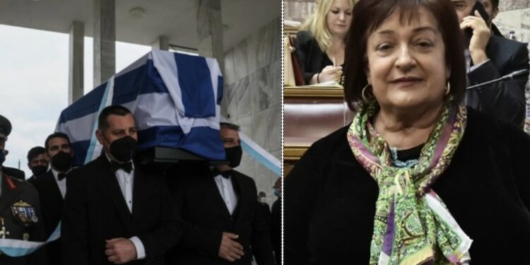 Βαθιά Θλίψη στην κηδεία της Μαριέττα Γιαννάκου-Τον επικήδειο λόγο θα εκφωνήσει ο Κυριάκος Μητσοτάκης[video]