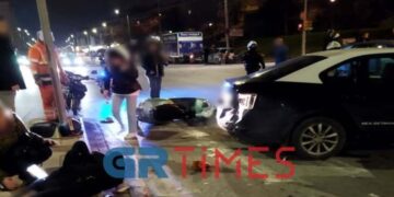 Συμβαίνει Τώρα-Θεσσαλονίκη: Τρελή πορεία λεωφορείου παρέσυρε οχήματα-Υπάρχουν τραυματίες[photos]