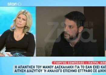 Πάτρα: Λύνει την σιωπή του ο πατέρας-Απαντά για το εάν έχει κατατεθεί αίτηση διαζυγίου-Όλη η αλήθεια για τη σχέση του ζευγαριού