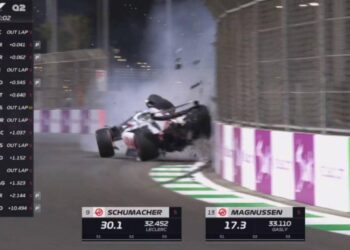 Τρομακτικό ατύχημα για τον γιο του Schumacher – Με ασθενοφόρο εκτός πίστας