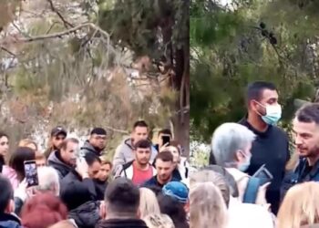 Χθες στον Λυκαβηττό: Κοριτσάκι σηκώθηκε από αναπηρικό καροτσάκι με τον Τίμιο Σταυρό[video]