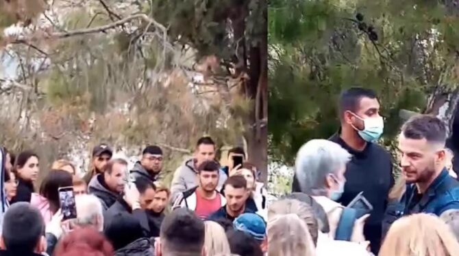 Χθες στον Λυκαβηττό: Κοριτσάκι σηκώθηκε από αναπηρικό καροτσάκι με τον Τίμιο Σταυρό[video]