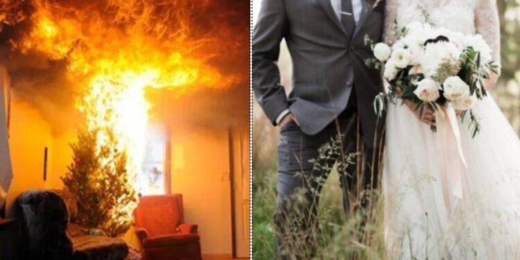 Alldaynews.gr Απίστευτο Συμβάν! Την ώρα του Γάμου, ο πρώην της νύφης Έκαψε το σπίτι του γαμπρού!