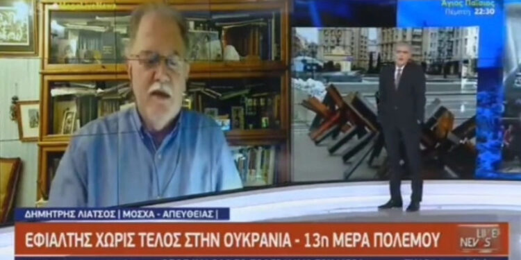 Alldaynews.gr Πάλι τσακώθηκε ο Ευαγγελάτος με τον Λιάτσο για τα fake video,  στον αέρα του Mega