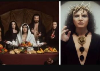 O Παντελής Καναράκης φωτογραφήθηκε ως Ιησούς Χριστός: Oι αντιδράσεις ξεκίνησαν[video]