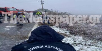 Alldaynews.gr Θρίλερ με περιπολικό που έπεσε σε γκρεμό – Δραματική επιχείρηση ανάσυρσης στην Πορταριά (φωτο)