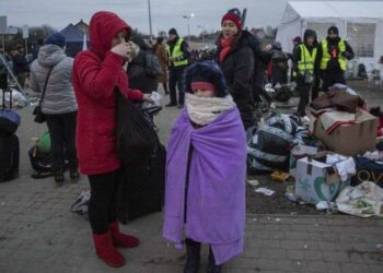 Ουκρανία πρόσφυγες prosfyges