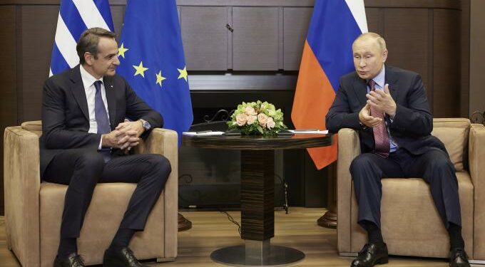 Alldaynews.gr putin-mitsotakis Πούτιν Μητσοτάκης