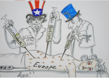 Προκλητικό σκίτσο της Ρωσικής πρεσβείας στο Παρίσι προκαλεί την έντονη αντίδραση του Γαλλικού ΥΠΕΞ