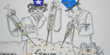 Προκλητικό σκίτσο της Ρωσικής πρεσβείας στο Παρίσι προκαλεί την έντονη αντίδραση του Γαλλικού ΥΠΕΞ