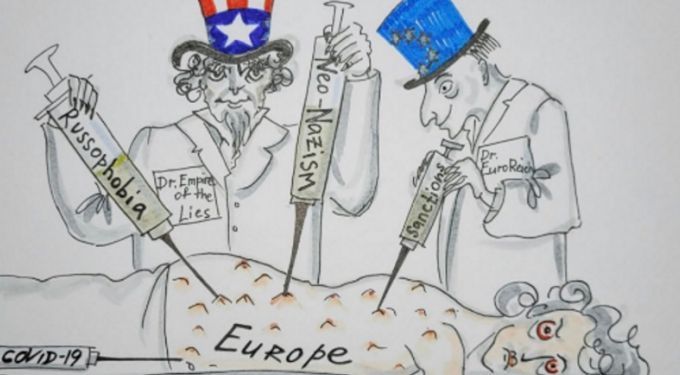 Προκλητικό σκίτσο της Ρωσικής πρεσβείας στο Παρίσι προκαλεί την έντονη αντίδραση του Γαλλικού ΥΠΕΞ