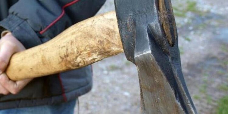 Alldaynews.gr Άγριος καυγάς: Τον «κάρφωσε» με τσεκούρι στο πρόσωπο