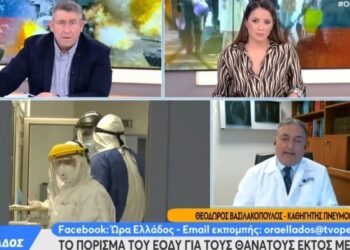 Έξαλλοι οι δημοσιογράφοι με Βασιλακόπουλο για τους 16.000 θανάτους εκτός ΜΕΘ: «Δεν μπορούν να πεθαίνουν όλοι στην εντατική» (video)